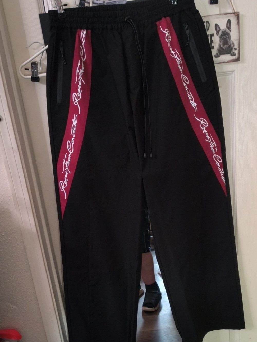 Civil Regime, , Roses From Concrete   Track Pants , Windbreaker Bottoms